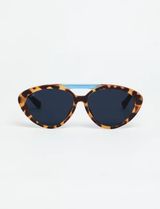 Rubber Green Tortoise / Blue