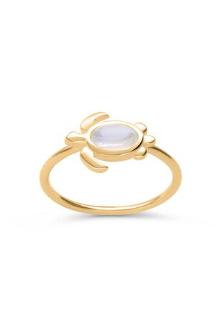 Anillo Samadhi Bañado En Oro 10