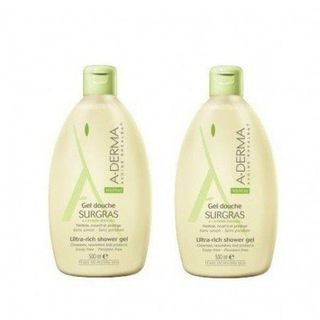 A-Derma Gel De Ducha Sobregraso 2X500Ml