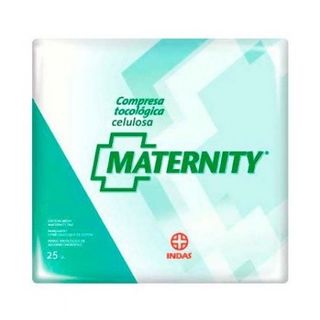 COMPRESA INDAS MATERN CELU 25U