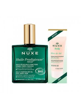Nuxe Huile Prodigieuse Neroli 100Ml + Exfoliante Reve