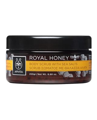 Apivita Royal Honey Exfoliante Corporal Con Sales Marinas 200 Ml.
