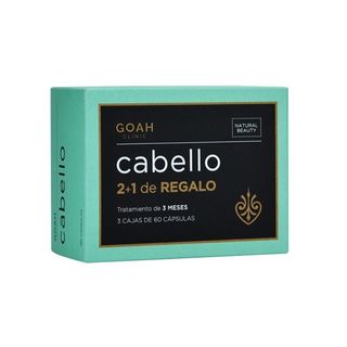 Goah Clinic Cabello 2+1 3 Cajas 180 Cap
