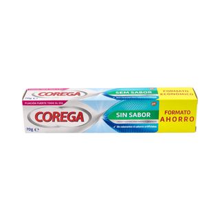 Corega Crema Extra Fuerte Sin Sabor Adhesivo + C Envase