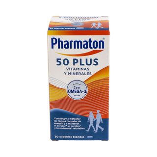 PHARMATON 50 PLUS 30 CAPS