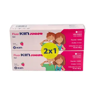 Fluor Kin Junior Gel Fresa 75M