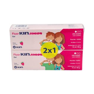 Fluor Kin Junior Gel Fresa 75M
