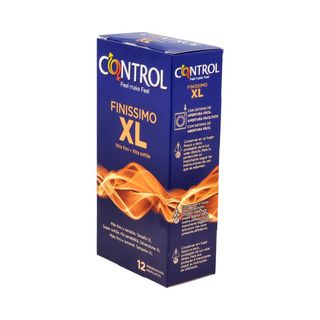 CONTROL FINISSIMO XL PRESERVATIVOS 12 U