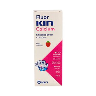 Fluor Kin Calcio Enjuague Bucal 500 Ml.