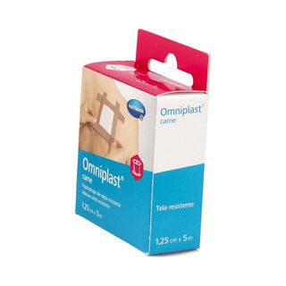 Esparadrapo Hipoalergico Omniplast Tela M 1.25X5