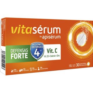 Vitaserum Defensas Forte 30 Comprimidos Efervescentes