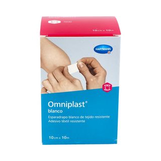 Omniplast Esparadrapo Tela Blanco 10M X 10Cm