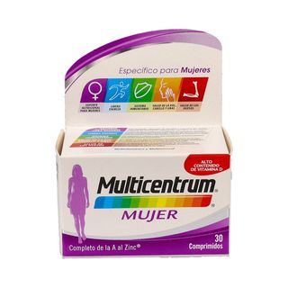 Multicentrum Mujer 30 Comprimidos