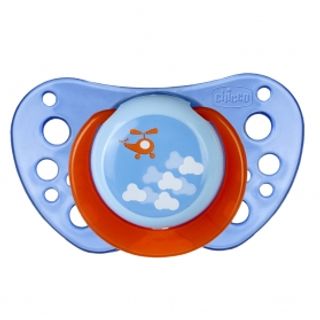 Chupete Caucho Chicco Physio Air Anatomico Azul