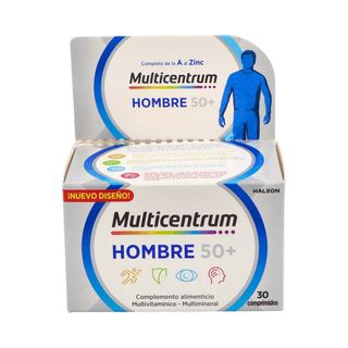 Multicentrum Hombre 50+ 30 Comprimidos