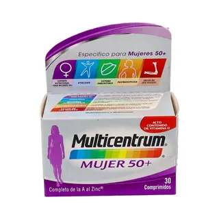 MULTICENTRUM MUJER 50+ 30 COM