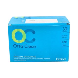 Oftaclean Toallitas De Un Solo Uso 30 Toallitas