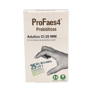 Profaes4 Probiotico Adultos 25 Mm (Milmillones) 30 Capsulas