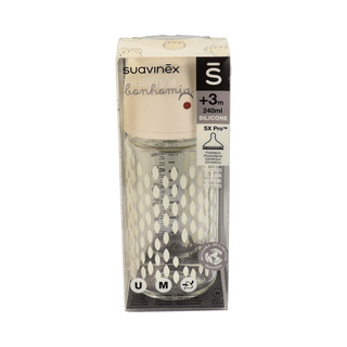 BIBERON VIDRIO TETI SIL 240 ML