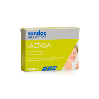 SANDOZ BIENESTAR LACTASA 30CAP