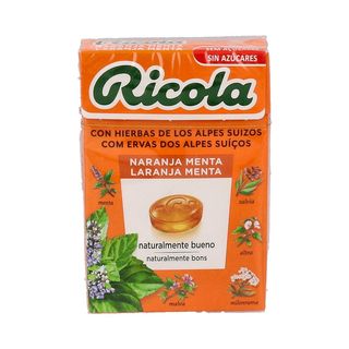 Ricola Caramelos Naranja-Menta