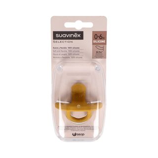 CHUPETE SILICONA ANATOMICO SUAVINEX TODOSILICONA 0 - 6 MESES