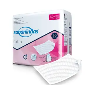 PROTECTOR DE CAMA SABANINDAS 60 X 90 20 U