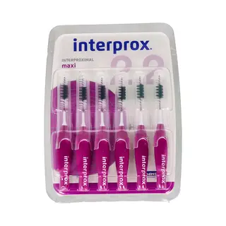CEPILLO ESPACIO INTERPROXIMAL INTERPROX MAXI 6 UNIDADES
