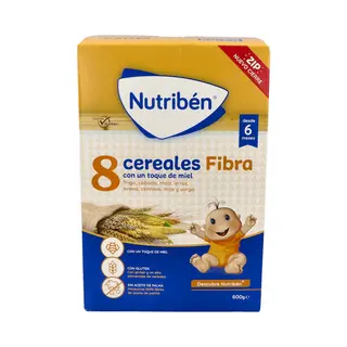 NUTRIBEN 8 CER MIEL FIBR 600 G