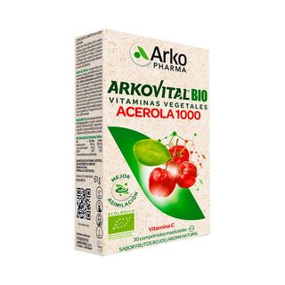 ARKOVITAL ACEROLA 1000 VITAMINA C 30 COMP