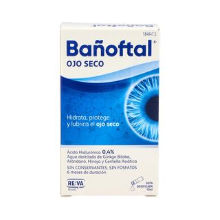 Bañoftal Multidosis Ojo Seco 0 4% 10 Ml. 8436540333827
