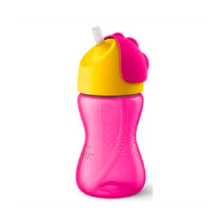 VASO AVENT PAJITA ROSA 300ML