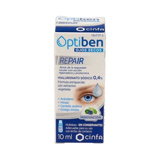 Optiben Ojos Secos Repair 1 Frasco 10 Ml