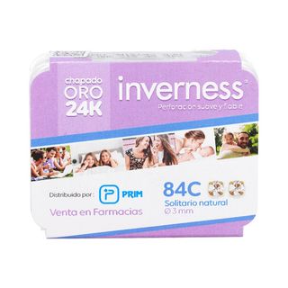 Pendientes Inverness 84C 24K Solit.Nat.3