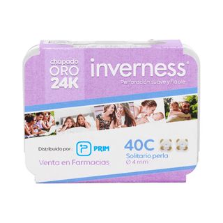 Pendientes Inverness 40C 24K Solit.Perl 4