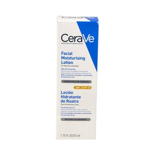 Cerave Loción Hidratante De Rostro Spf 25 52 Ml.