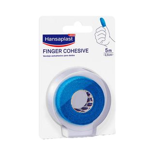 Hansaplast Venda Cohesiva Dedos Azul 5 X 2 5 Cm