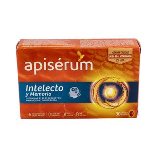 Apiserum Intelecto 30 Cápsulas
