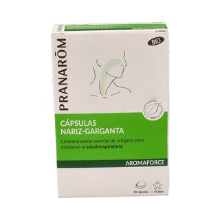 Capsulas Nariz Garganta Pranarom 30 Caps.