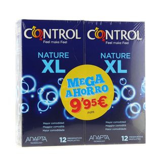 CONTROL NATURE XL PRESERVATIVOS PACK AHORRO 12 +