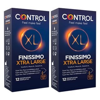 PRESERV CONTROL FINISSIMO XL 12+12 PACK AHORRO