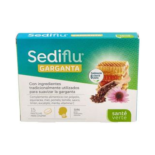 Sediflu Garganta 15 Pastillas