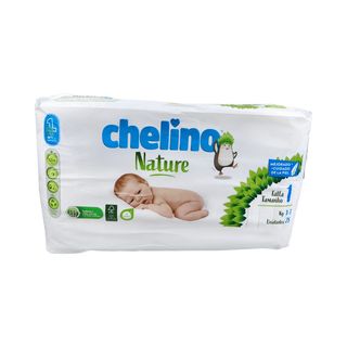 PAÑAL INFANTIL CHELINO NATURE TALLA 1 28 UNIDADES