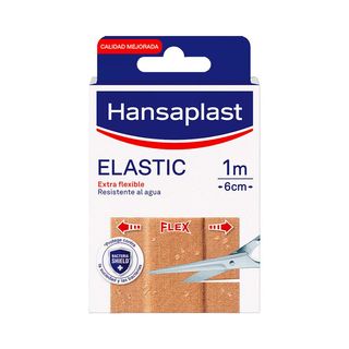 Hansaplast Med Elastic Tira Para Cortar 1M X 6Cm