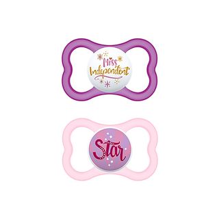 Chupete Silicona Mam Air 16+ R Pack Doble