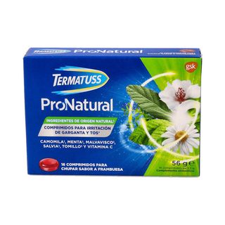Termatuss Pronatural 16 Comprimidos Para Chupar