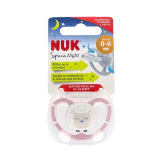 CHUPETE NUK SPACE SILIC 0-6M