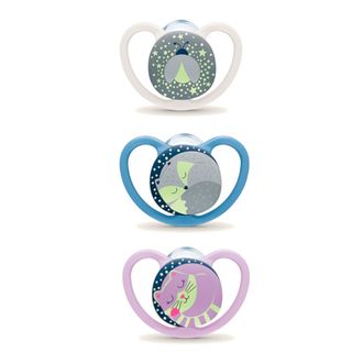 CHUPETE NUK SPACE SILIC 6-18M