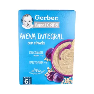 GERBER PAP AVENA/CIRUELA 250G