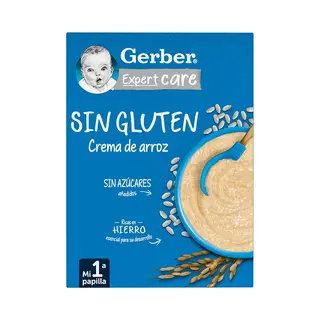 GERBER PAP CR ARROZ 250G